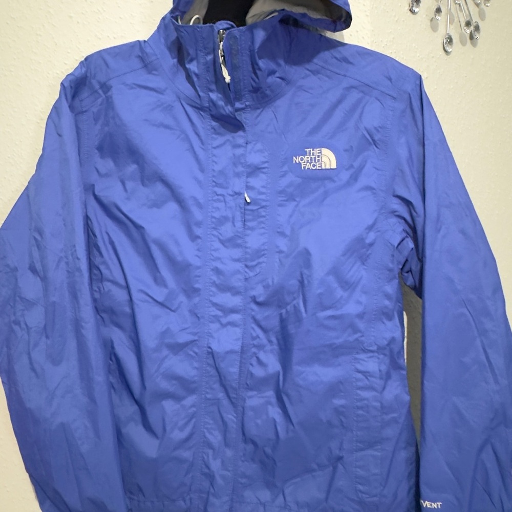 The North Face Women's Blue Hooded Ski Jacket